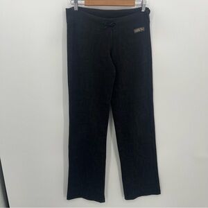 Matilda Jane S Black Mocha Logo Wide Leg Sweatpant Joggers Loungewear